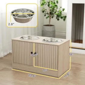 Elevated Dog Bowls 14" tall