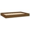 Dog Bed Honey Brown Solid Pine Wood 36.0 x 25.2 x 3.5 in Simple