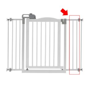One Touch Gate II Extension (Option: Touch Gate II Extension in White)