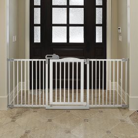 One Touch Gate II Extension (Option: Touch Gate II Wide in White)